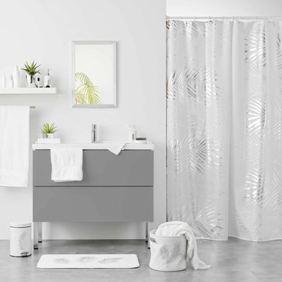 Rideau De Douche Polyester  Orbella  Argent DECORATIE