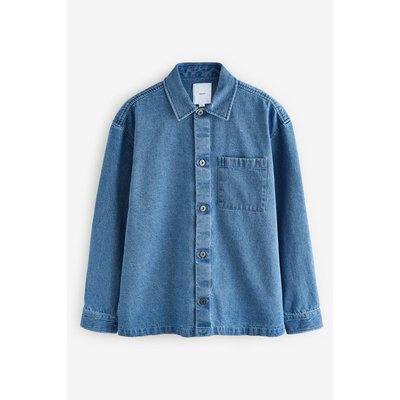 Veste-chemise en jean avec poche NEXT