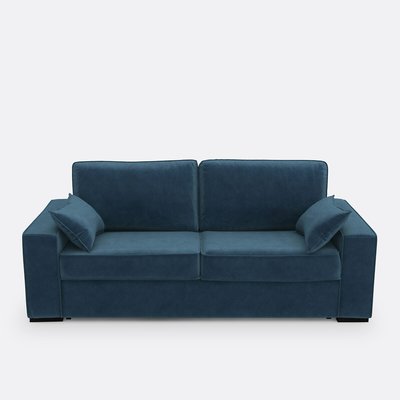 Sofá-cama em veludo, espuma, Cécilia LA REDOUTE INTERIEURS