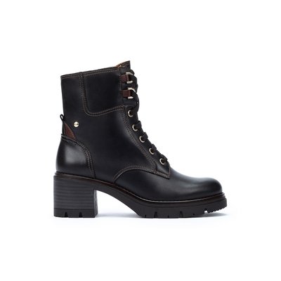 Bottines à talon cuir SORIA PIKOLINOS