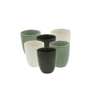 Lot de 6 tasses, MILA ARTIME