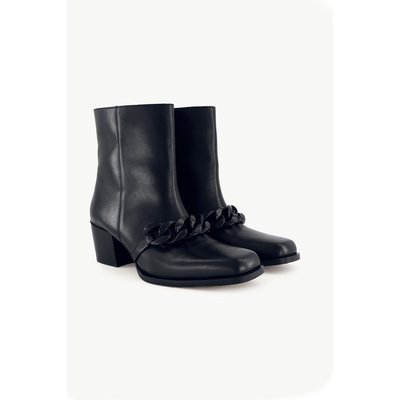 Bottines en cuir avec chaînette ULLA POPKEN