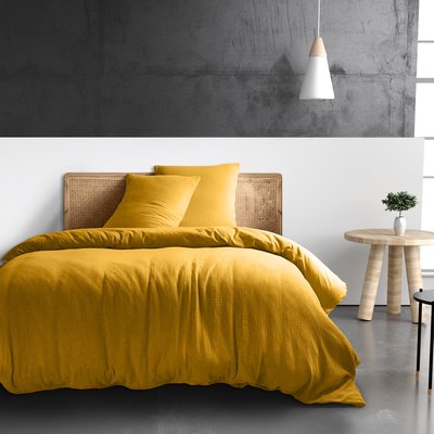 Housse de couette gaze de coton unie BATON ROUGE