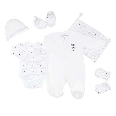 Kit naissance - Baby love (7 pièces) TROIS KILOS SEPT