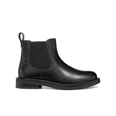 Chelsea-Stiefeletten aus Leder, SERILDA GEOX