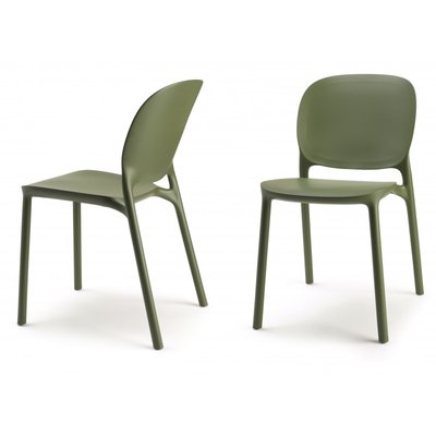Chaise indoor / outdoor lot de 2 Hug SCAB DESIGN