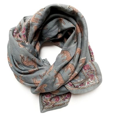 Grande foulard cotone BENGALE LATIKA APACHES COLLECTIONS