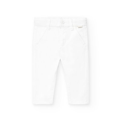 Pantalon stretch en satin BOBOLI
