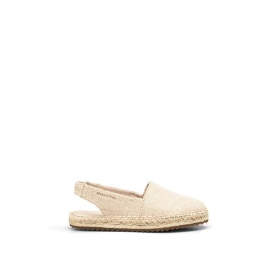 Espadrilles slingback en toile de coton bio MARC O'POLO