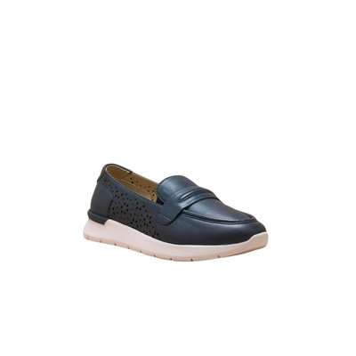 Mocassins tout cuir motifs ajourés PEDICONFORT