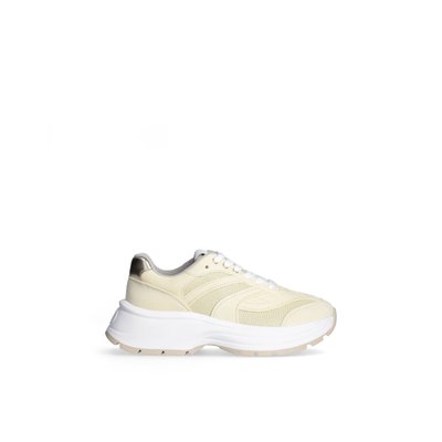 Sneakers en daim et maille filet brillante LIU JO