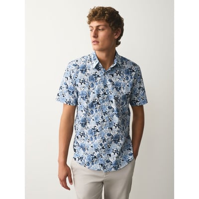 Chemise manches courtes imprimée kew garden NEXT