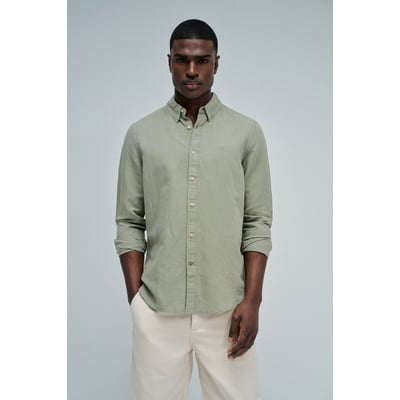 CHEMISE AVEC MÉLANGE DE LIN SALSA JEANS