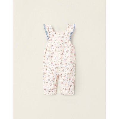 Salopette Motif Floral en Coton ZIPPY