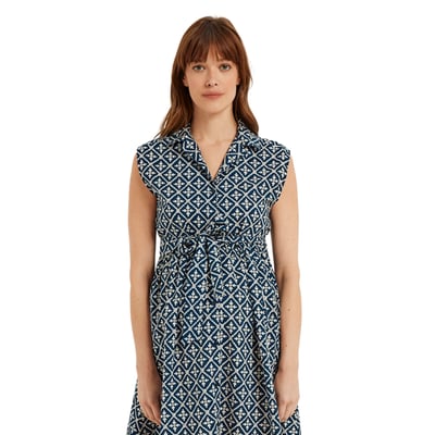 Robe-chemise sans manches courte grossesse et allaitement VERTBAUDET