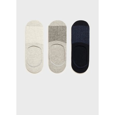 Pack 3 paires de chaussettes invisibles MANGO MAN