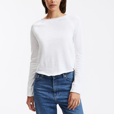 T-shirt French Terry à manches longues SUPERDRY