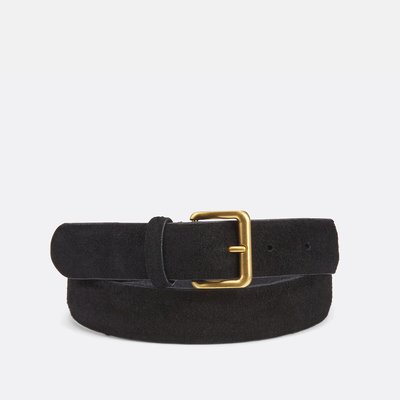 Ремень из натуральной кожи с квадратной пряжкой LA REDOUTE COLLECTIONS