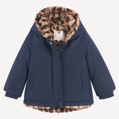 Parka cálida con capucha, forro tejido mullido LA REDOUTE COLLECTIONS