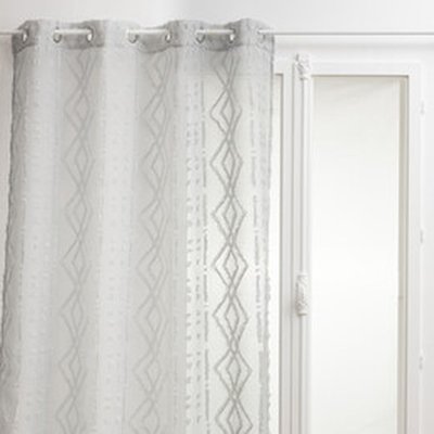 Voilage Sama impression jacquard 140 x 240 cm ATMOSPHERA