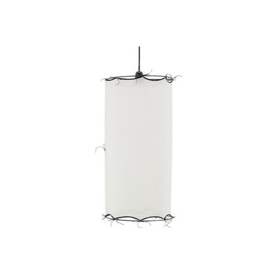 Abat-jour pour suspension en coton Riad Petit Blanc AUBRY GASPARD