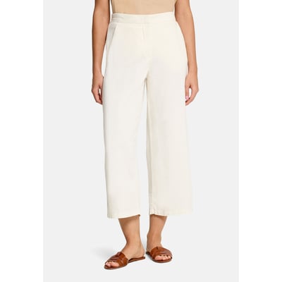Pantalon en lin unicolore BETTY BARCLAY