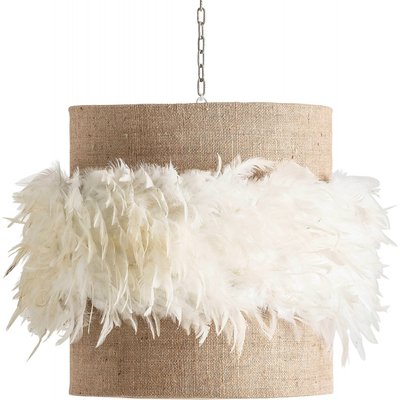 Lampe de plafond en plumes, Vacio RECOLLECTION