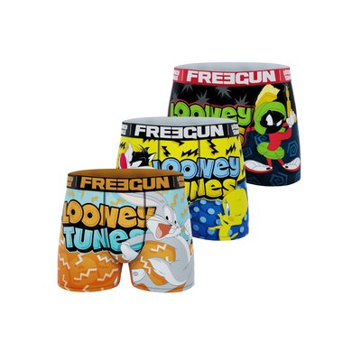 Lot De 3 Boxers Looney Tunes FREEGUN