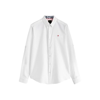 Chemise texturée à manches longues NEXT