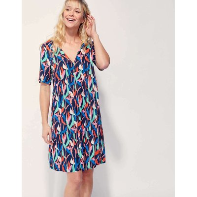 Robe imprimée ample fluide Ecovero NUSA LA FIANCÉE