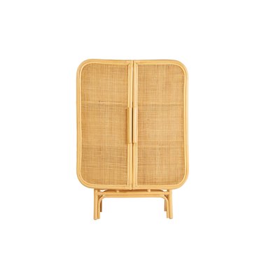 Buffet en rotin 2 portes L80 cm LUWAK MILIBOO