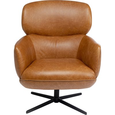 Fauteuil pivotant en cuir, OTTAWA KARE DESIGN
