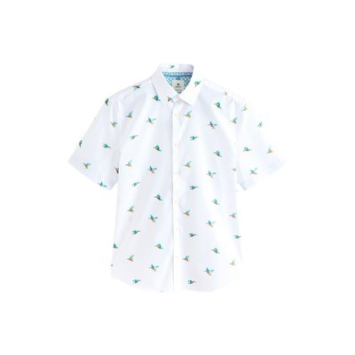 Chemise imprimée à manches courtes NEXT