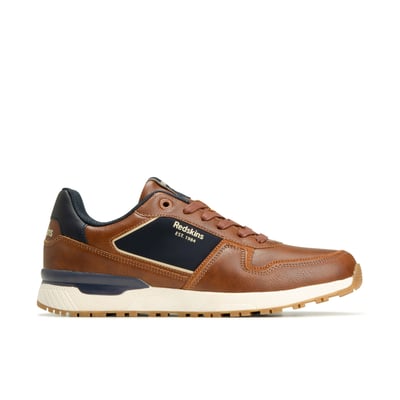 BRAMS 2 COGNAC+MARINE REDSKINS