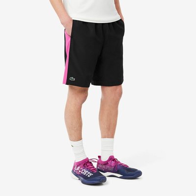 Logo print sport shorts LACOSTE