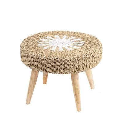 Table basse en corde & en bois COCOONING HYDILE