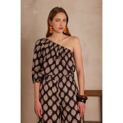 Blouse asymétrique en coton CHOULDER Maison 123