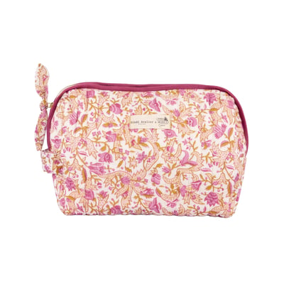 Trousse de toilette Toile de Jouy depuis 1760 - Forest BINDI ATELIER
