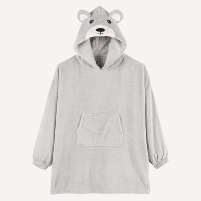 Poncho en polaire ours LA REDOUTE COLLECTIONS