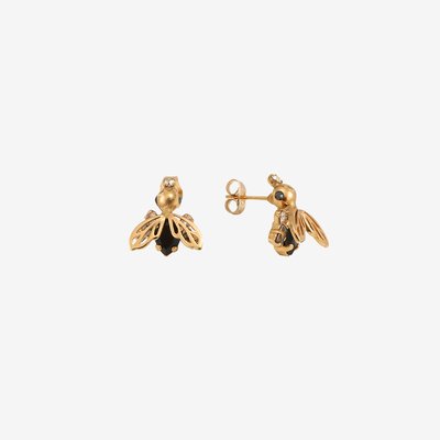 Boucles d'oreilles dorées royal - IMPERIAL CAROLINE NAJMAN
