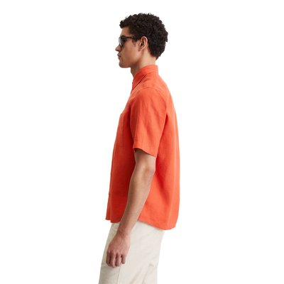 Chemise à manches courtes regular en pur lin MARC O'POLO