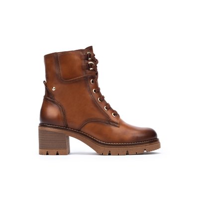 Bottines à talon cuir SORIA PIKOLINOS