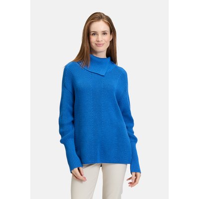 Pull-over en grosse maille à col montant BETTY BARCLAY
