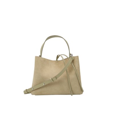 Sac à bandoulière small en cuir velours doux MARC O'POLO