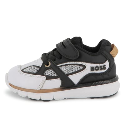 Sneakers con lacci elasticizzati BOSS KIDSWEAR