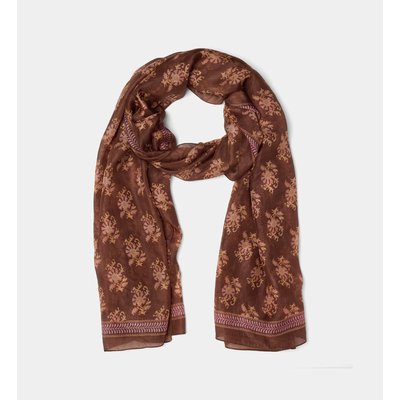 Foulard Selena Floral En Soie GALERIES LAFAYETTE