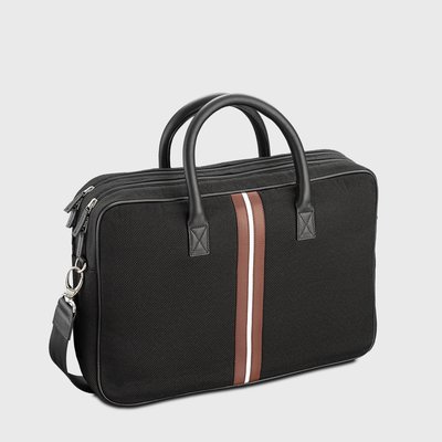 E2R Sac ordinateur 15 pouces noir élégant et pratique William OH MY BAG