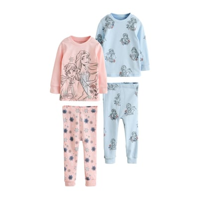 Pyjama Fille Douillet - Lot De 3 - Marque NEXT, Lavable Machine 40°C