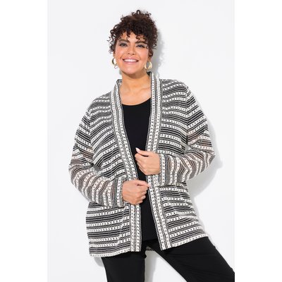 Cardigan motif à rayures ULLA POPKEN