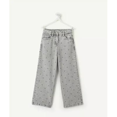 Polka dot print wide leg trousers TAPE A L'OEIL
